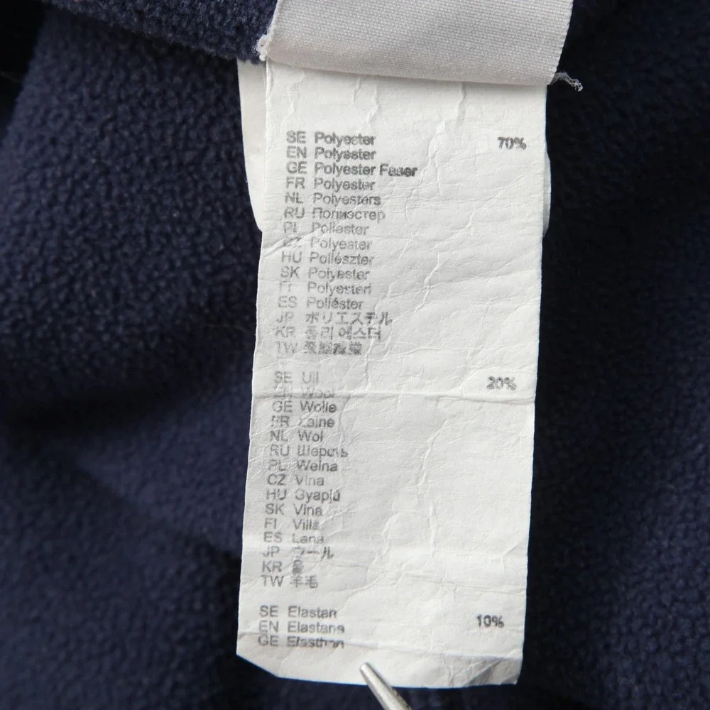 Fjallraven Jacket Womens Medium Blue Keb Fleece Hoodie Full Zip Outdoor 89482 - Picture 8 of 14